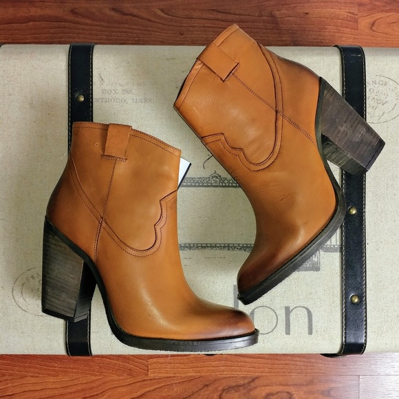 musse and cloud Shoes - Musse Cloud Josie 10 Western leather boots booties